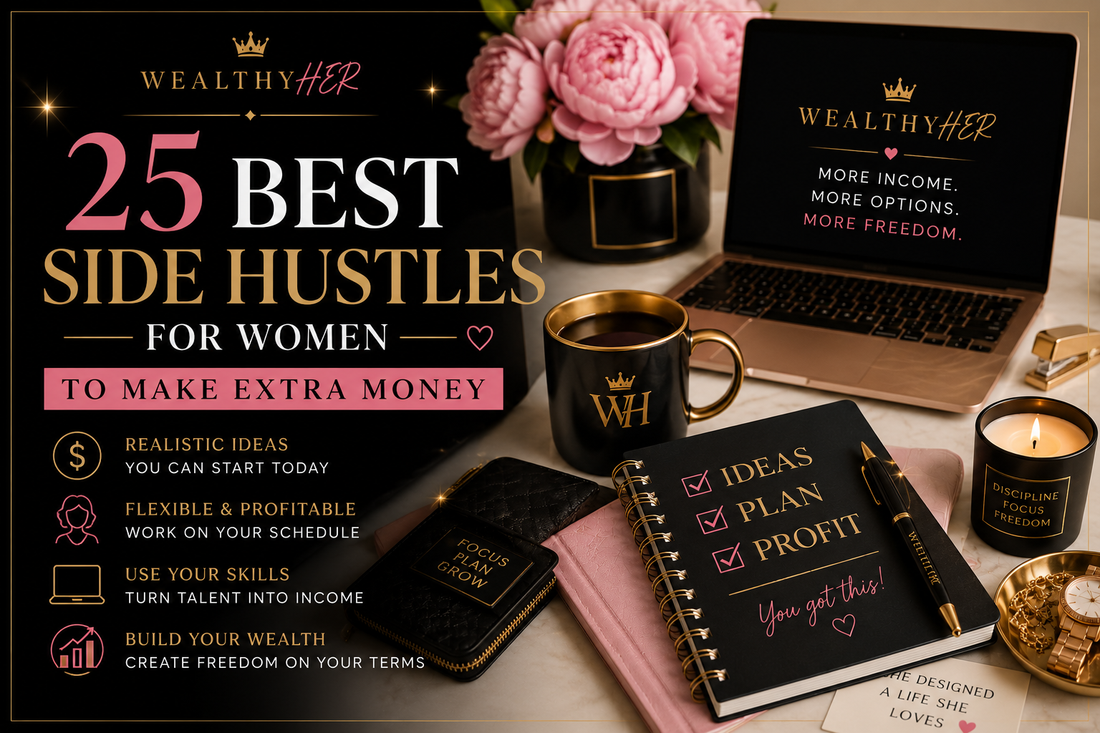 25 Best Side Hustles for Women to Make Extra Money