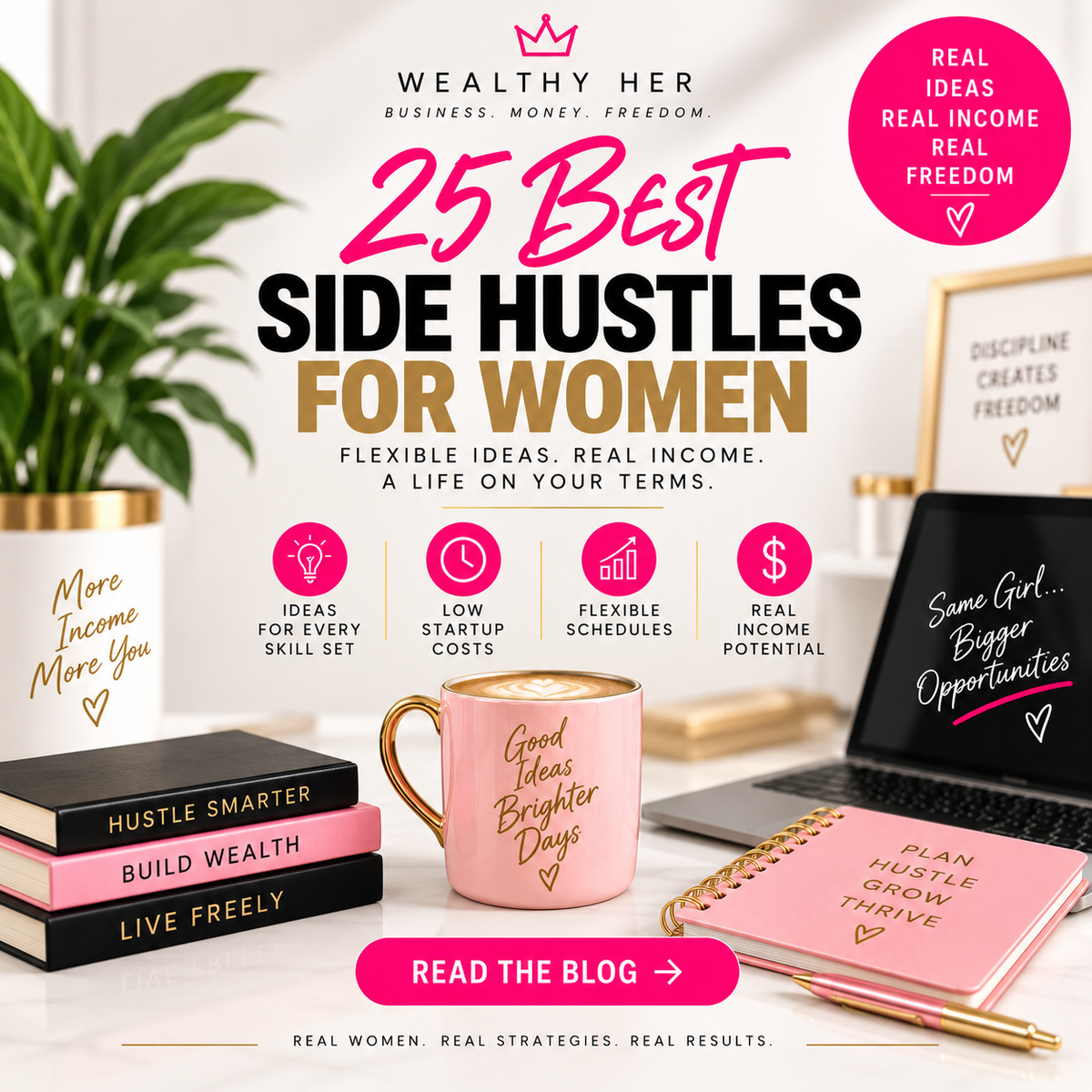 25 Best Side Hustles for Women to Make Extra Money