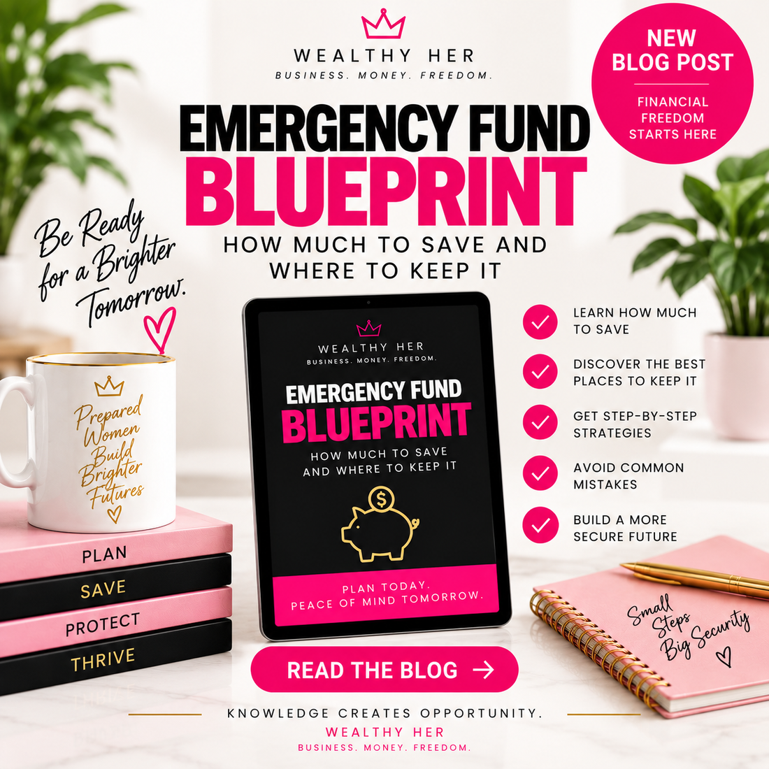 Emergency Fund Blueprint: How Much to Save and Where to Keep It