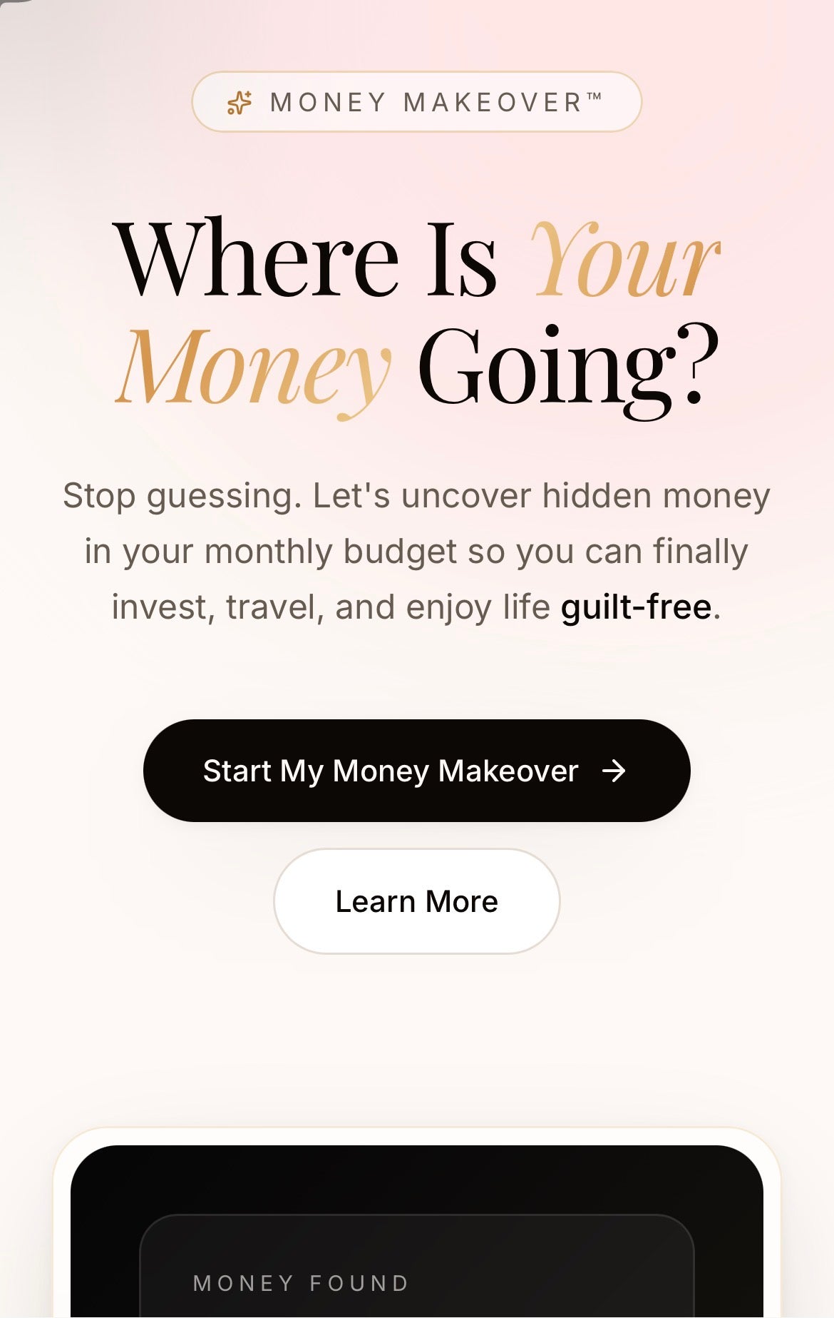 See where your money goes—and tell it where to grow.